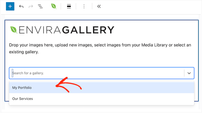 Adding a gallery to a WordPress page or post Adding a gallery to a WordPress page or post