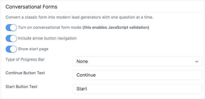 Turn any WordPress form into a conversational form Turn any WordPress form into a conversational form