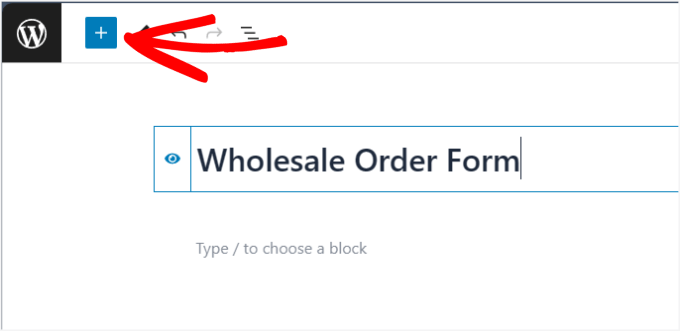 + block insert icon + block insert icon