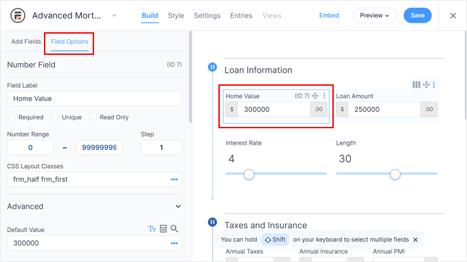 Editing an existing field in WPForms Editing an existing field in WPForms