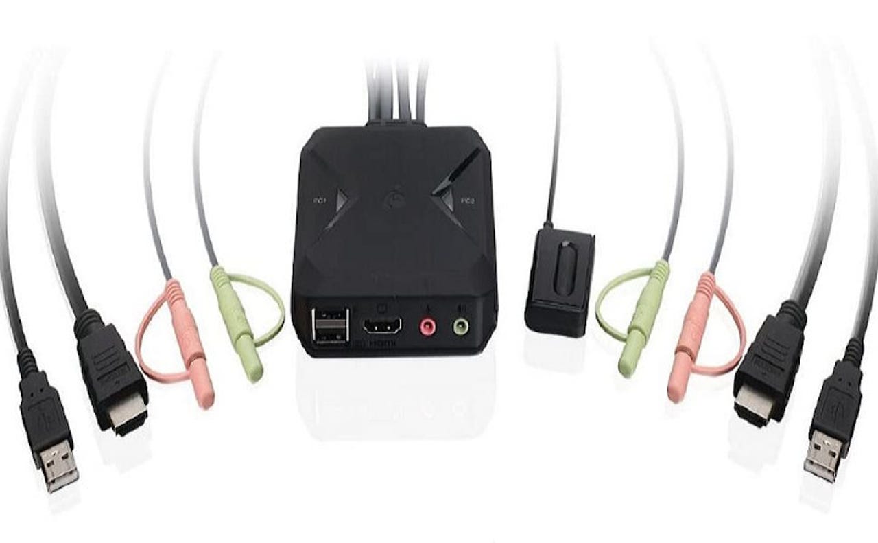 IOGear 2 port 4K KVM Switch: the-GCS92HU