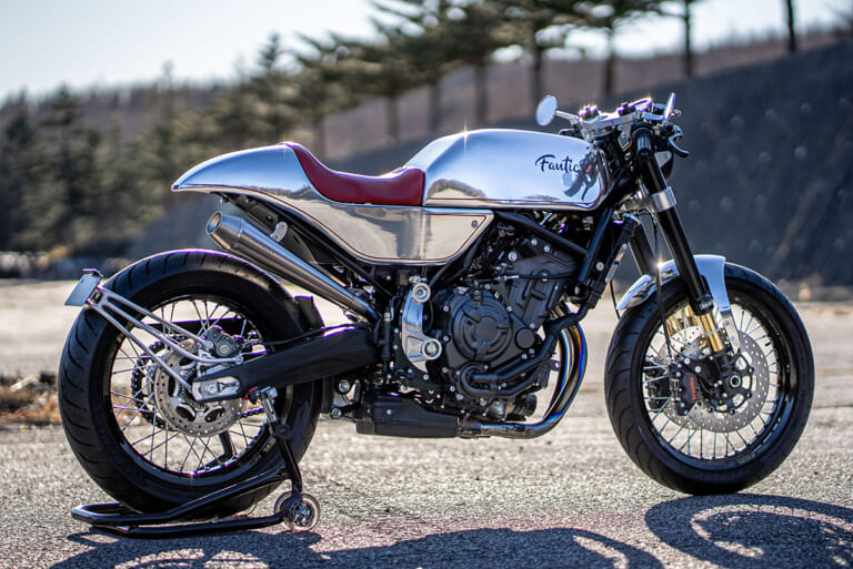CABALLERO|Scrambler700|カスタム|46works|モータリスト|FANTIC|世界的ビルダーがCABALLERO SCRAMBLER700をカフェレーサーに!