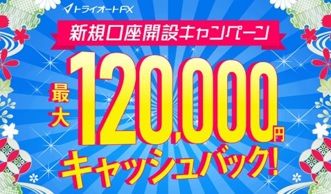 新規口座開設キャンペーン